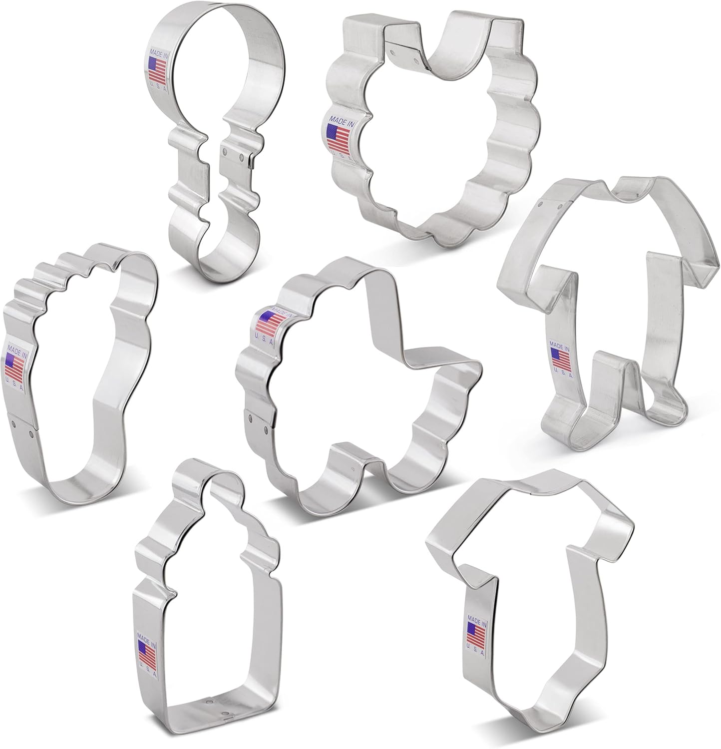 Lucky Dip Ann Clark Cookie Cutter Set (6 Pack)