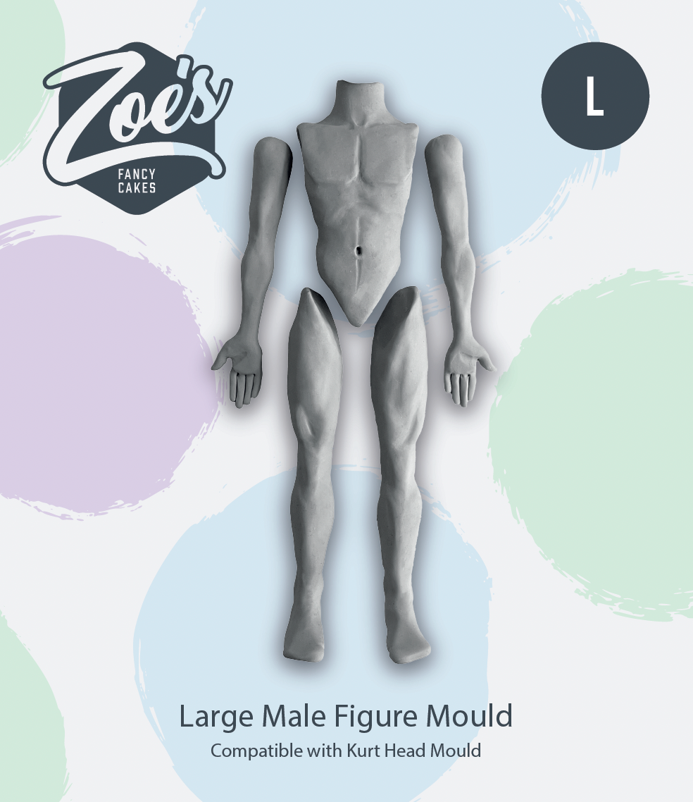 Large Male Figure Mould